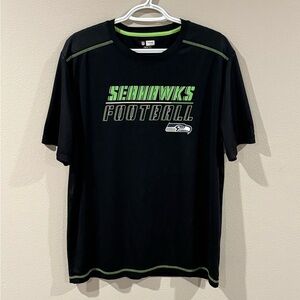 Seattle Seahawks NFL Team Apparel TX3 Cool Black Performance Shirt - Men's Large